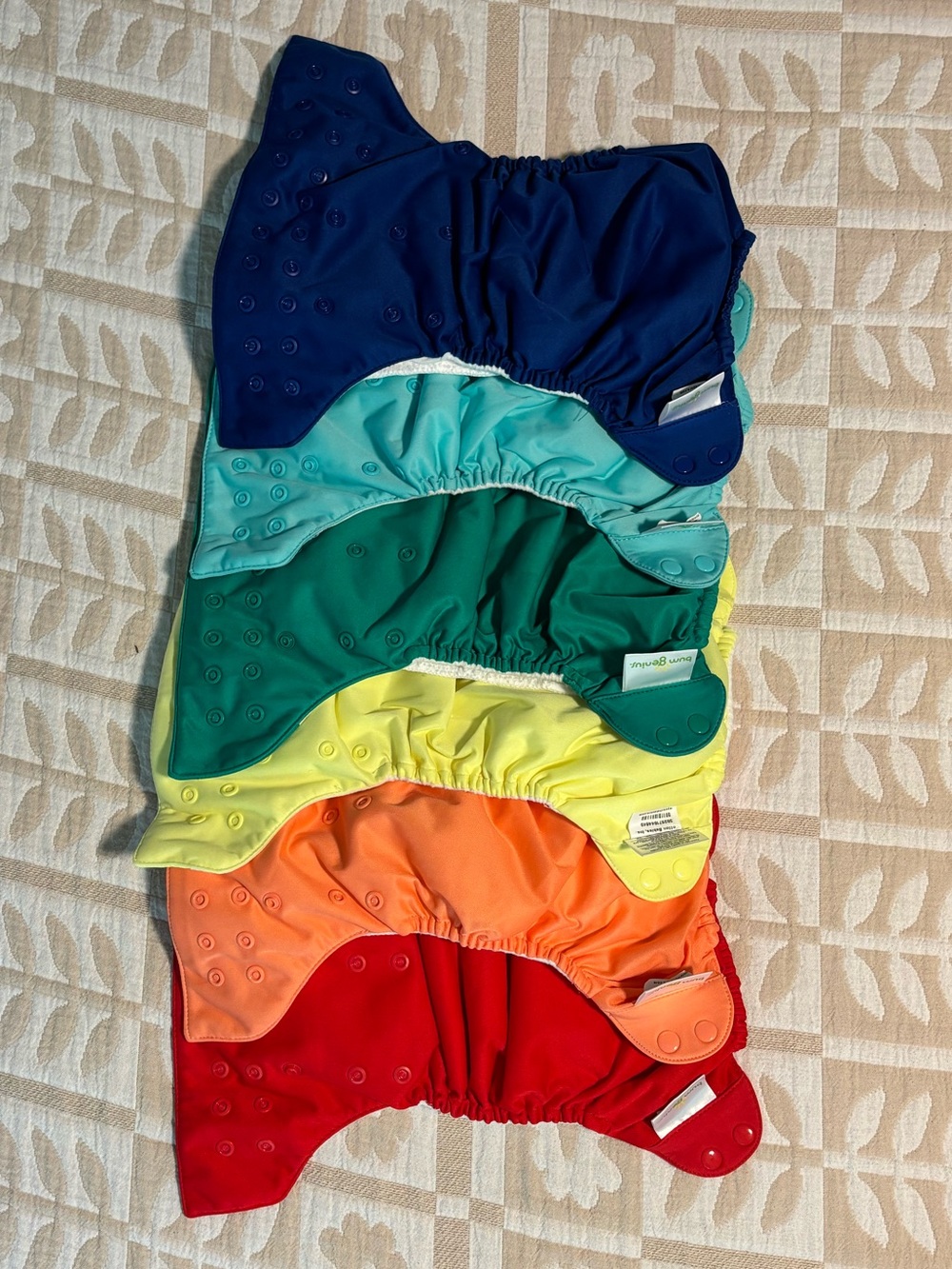 BumGenius Reusable Cloth Diapers Lot Like New!